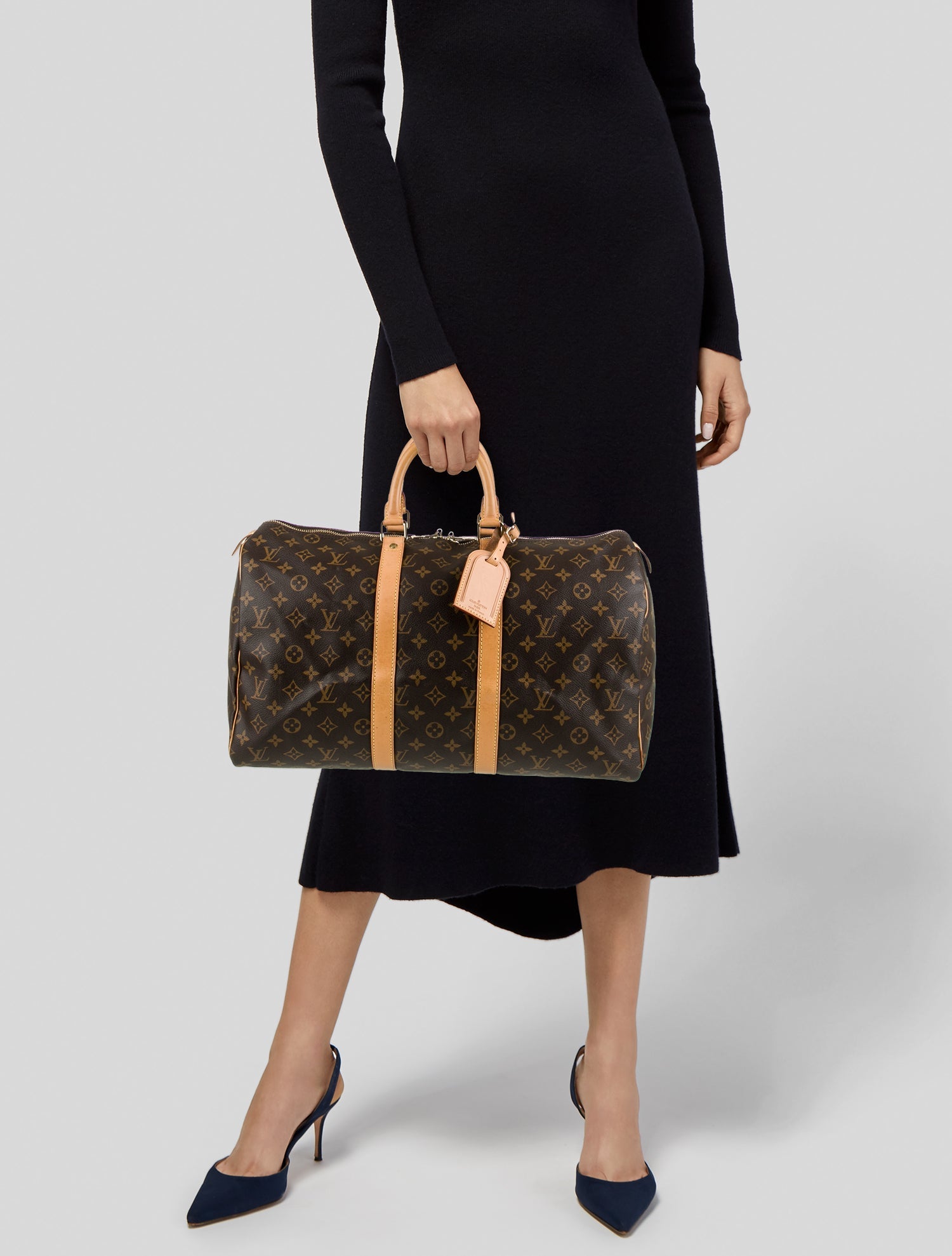 Louis Vuitton LV Monogram Keepall 45 Vintage