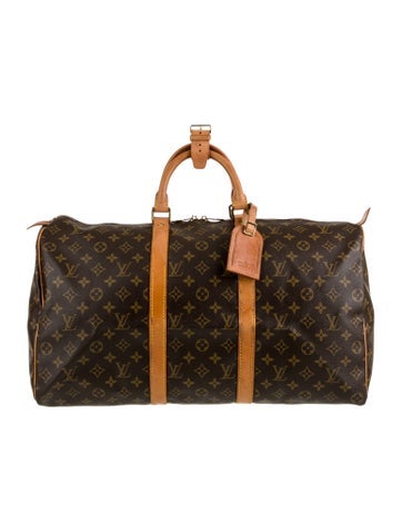 Louis Vuitton Luggage and Travel LV Monogram Keepall 50 Vintage