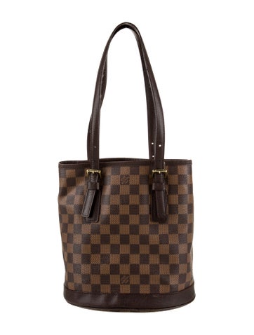 Louis Vuitton Bucket Bags Damier Ebene Bag