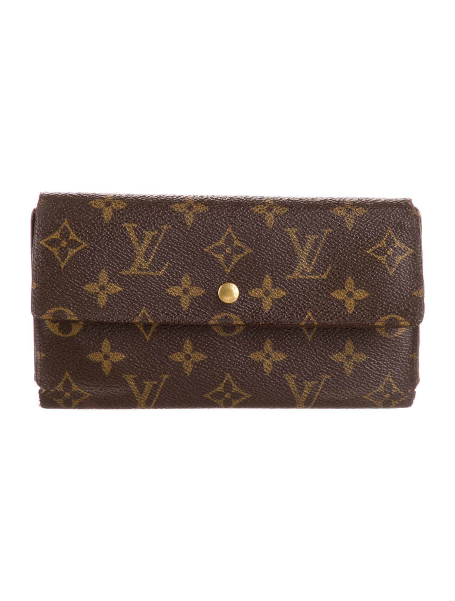 Louis Vuitton 1999 Monogram Pattern International Wallet