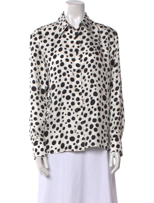 Louis Vuitton 2023 x Yayoi Kusama Button-Up Top