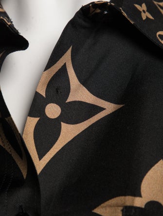 Louis Vuitton 2021 Silk Button-Up Top