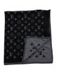 Louis Vuitton Monogram Eclipse Throw Blanket