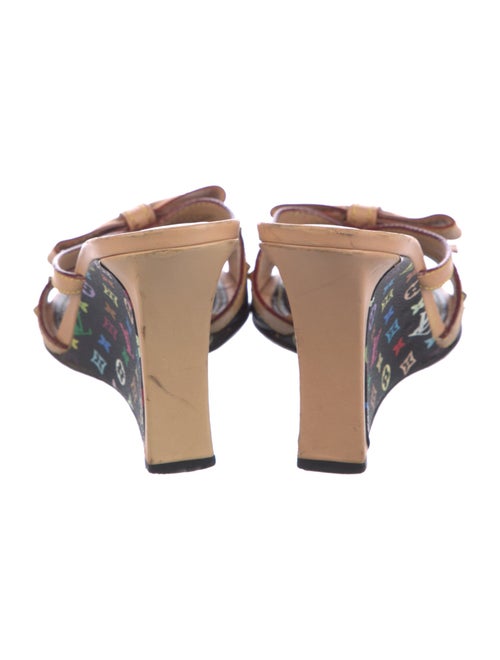 Louis Vuitton LV Monogram Leather Slides