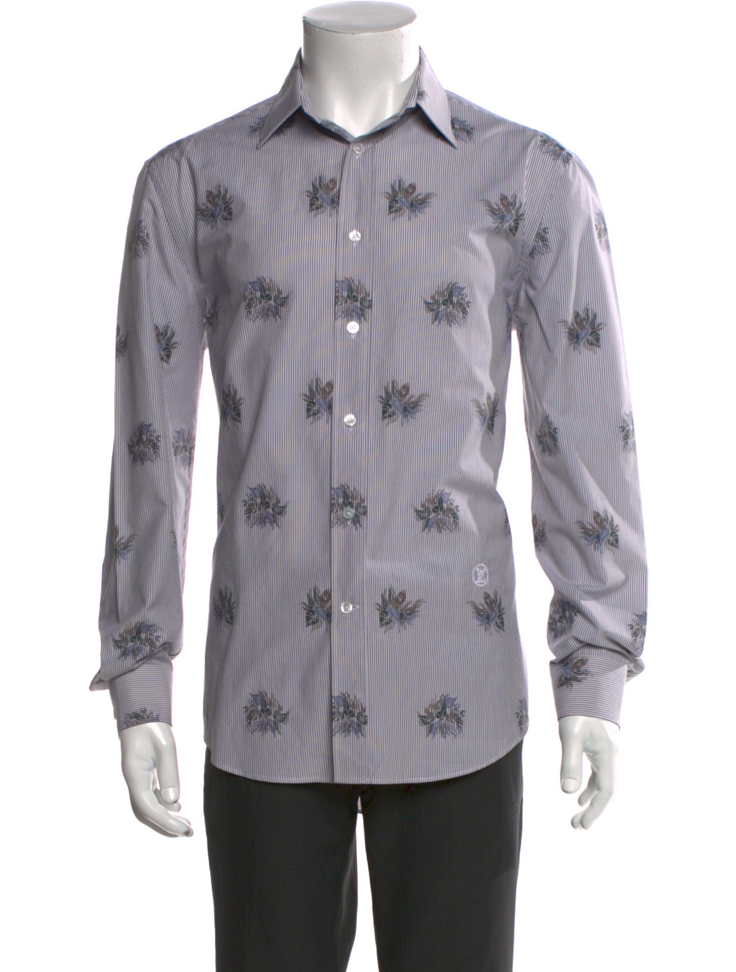 Louis Vuitton 2018 Signature Logo Shirt