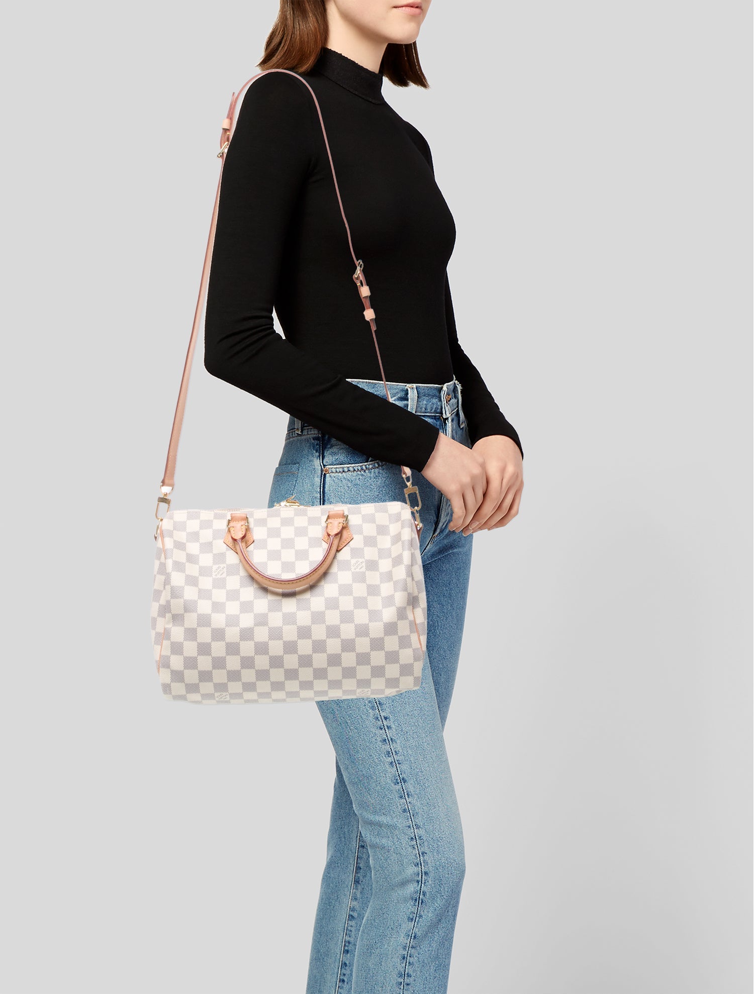 Louis Vuitton Damier Azur Speedy Bandouliere 30