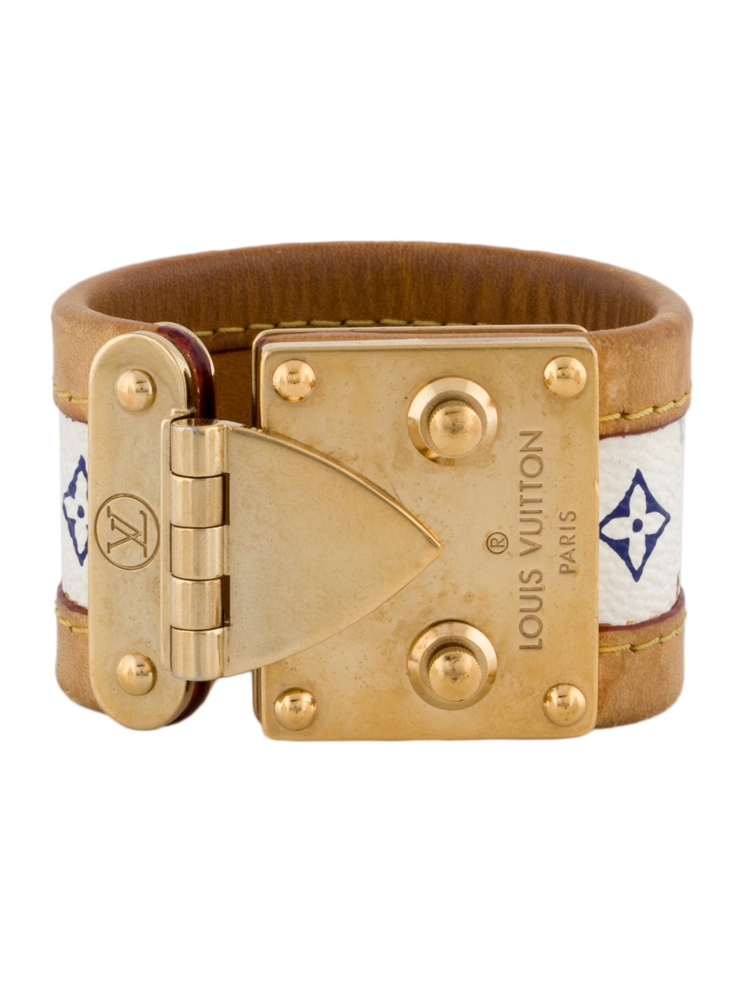 Louis Vuitton Monogram S-Lock Bracelet