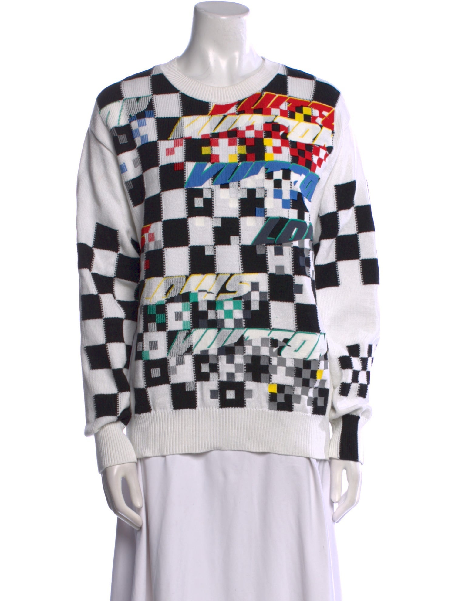 Louis Vuitton 2022 Race Car Damier Sweater