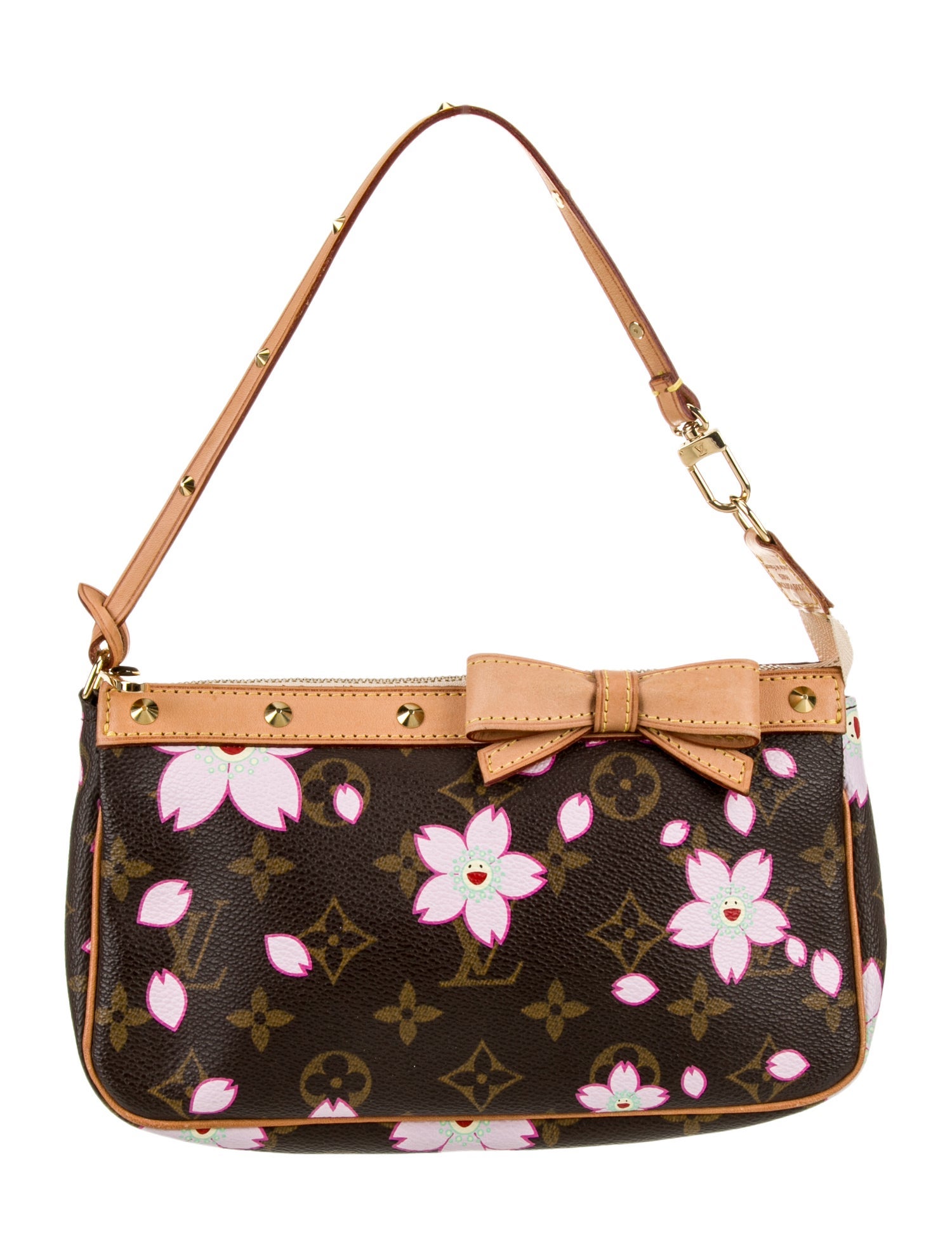 Louis Vuitton Monogram Cherry Blossom Pochette Accessoires Vintage