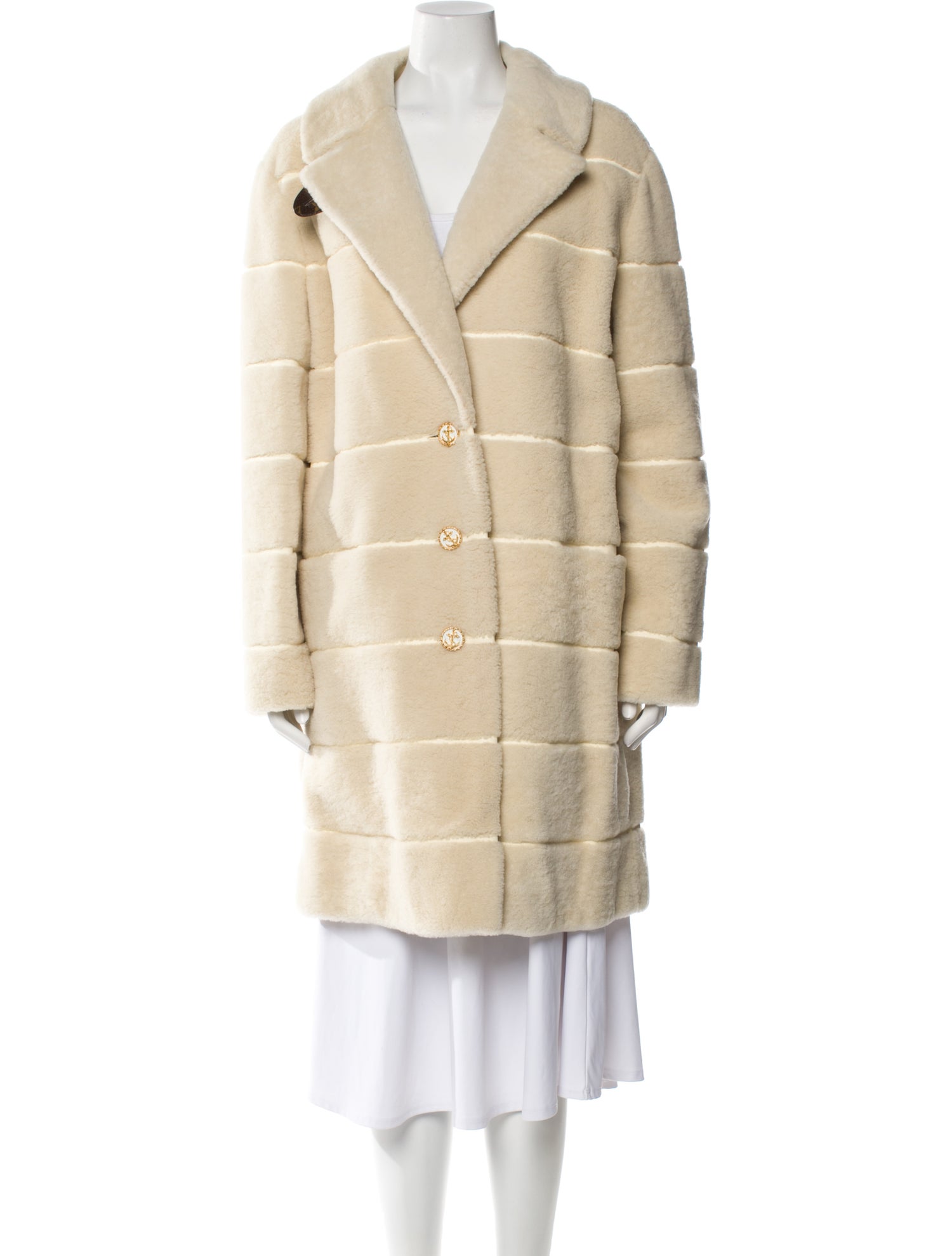 Louis Vuitton 2021 Shearling Fur Coat w/ Tags