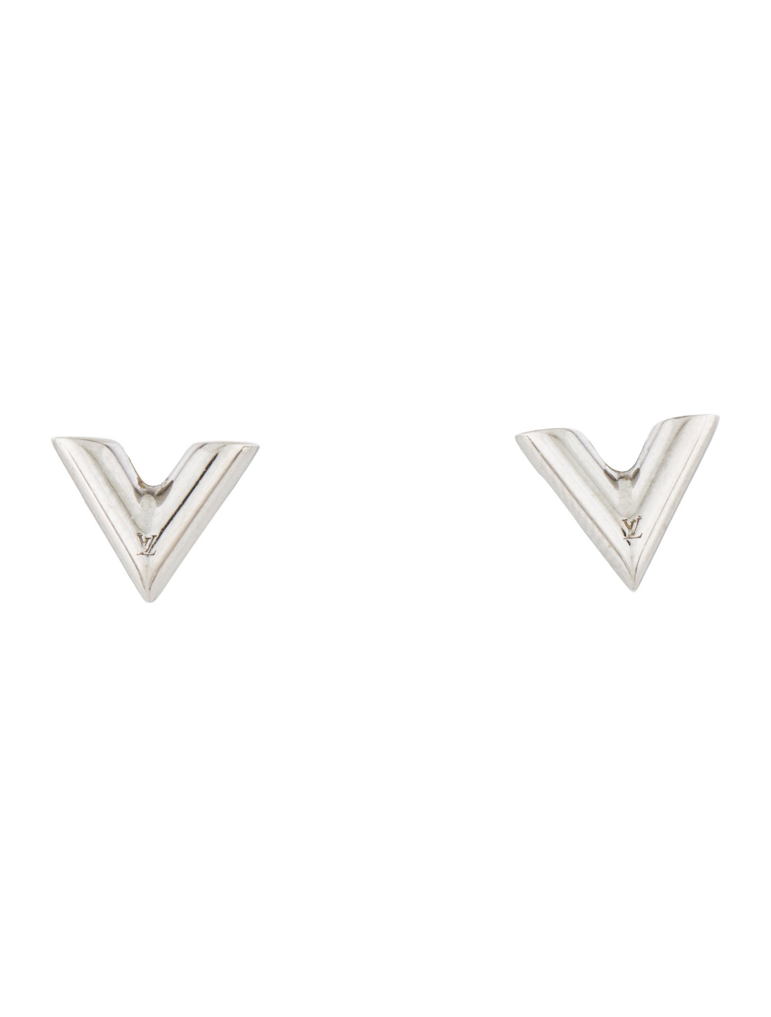 Louis Vuitton Essential V Stud Earrings