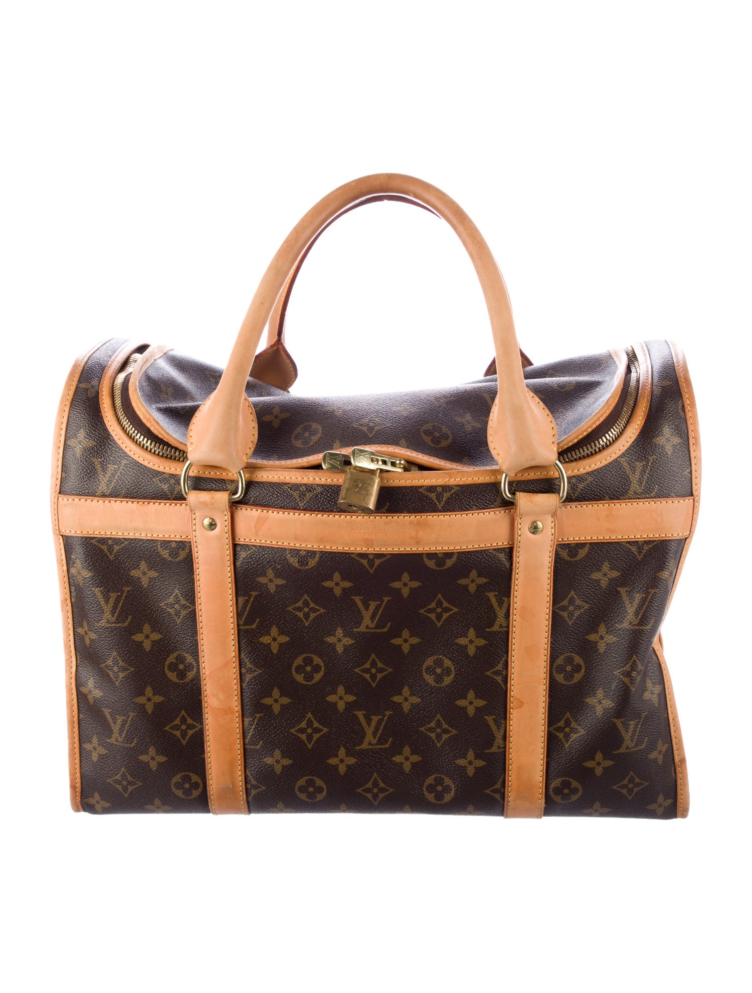 Louis Vuitton Monogram Sac Chien 40 Pet Carrier