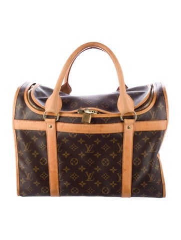 Louis Vuitton Pet Accessories Monogram Sac Chien 40 Carrier