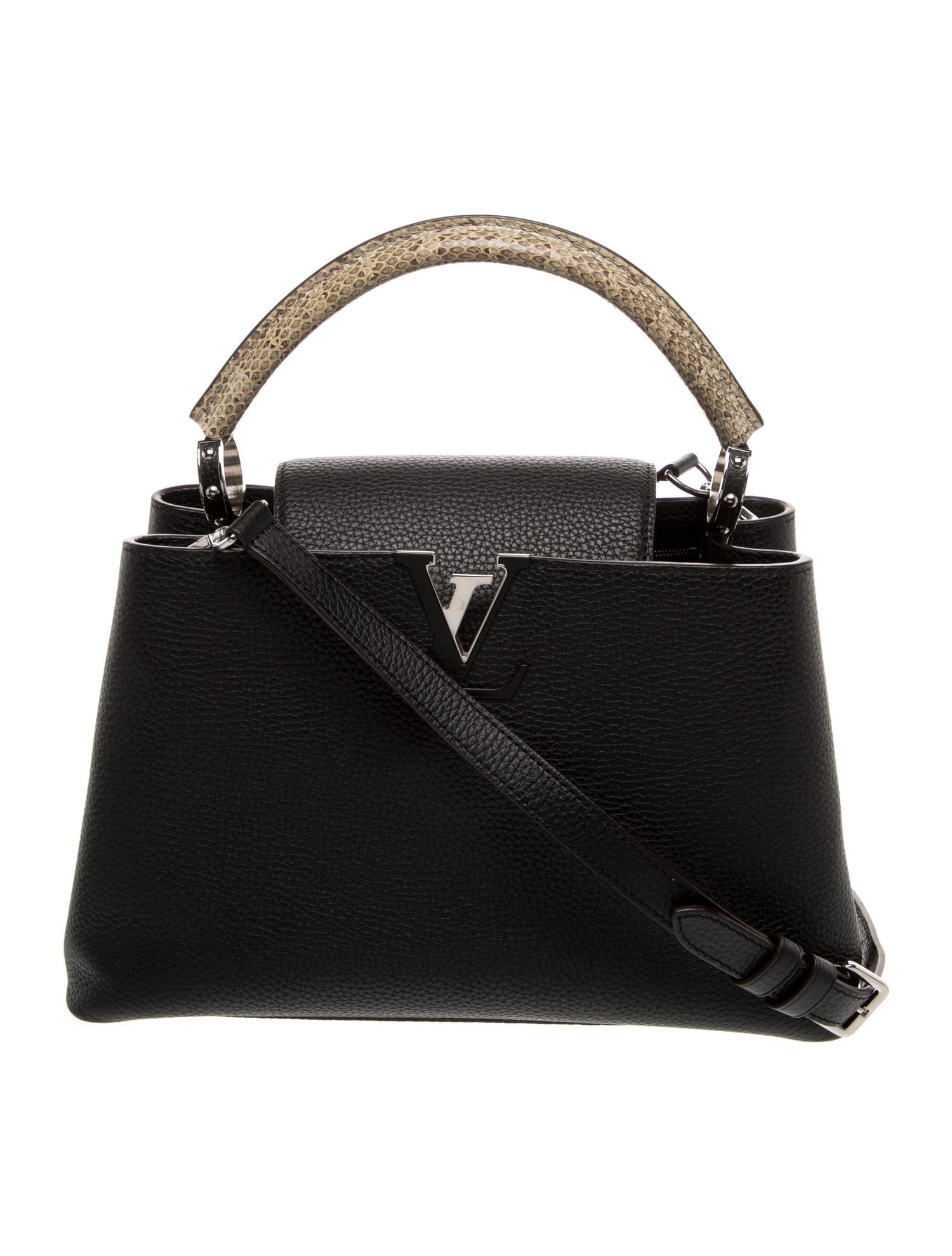 Louis Vuitton Taurillon Leather Capucines PM