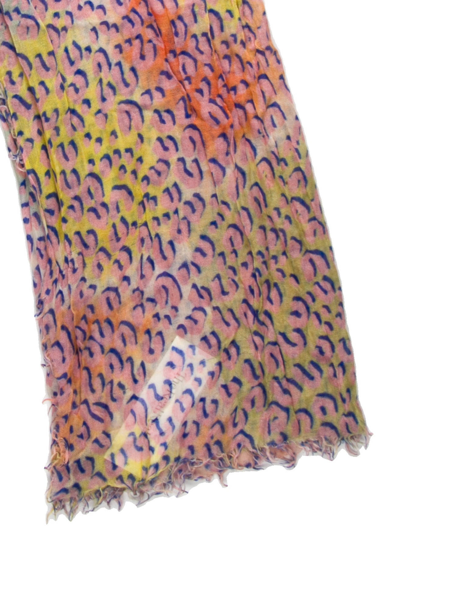Louis Vuitton Cashmere Animal Print Scarf