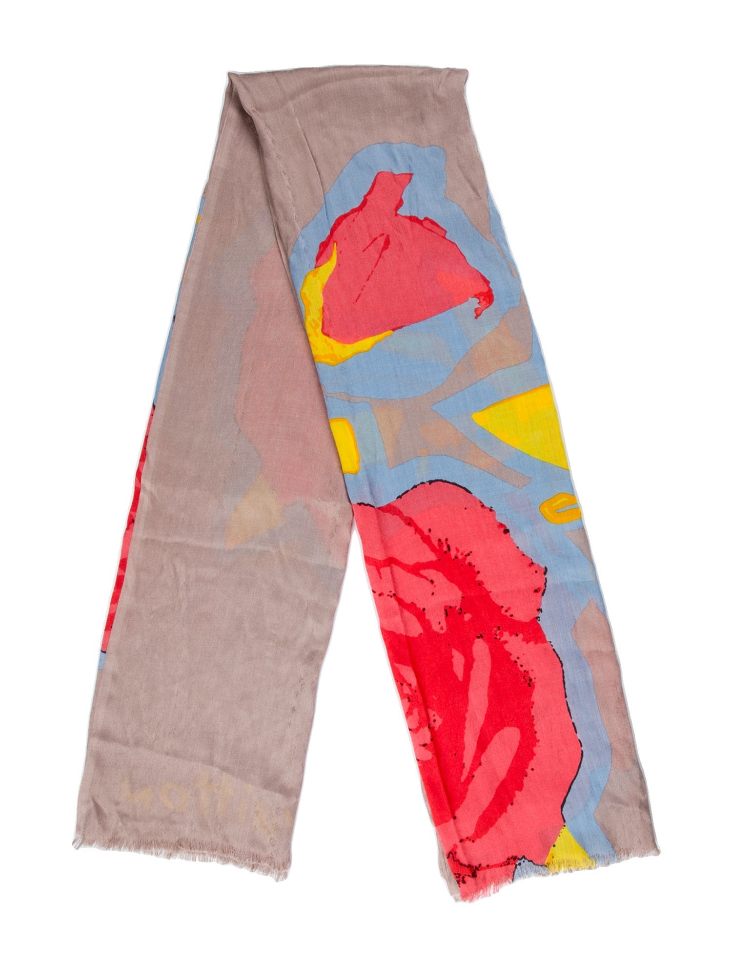 Louis Vuitton x Stephen Sprouse Roses 2014 Stole