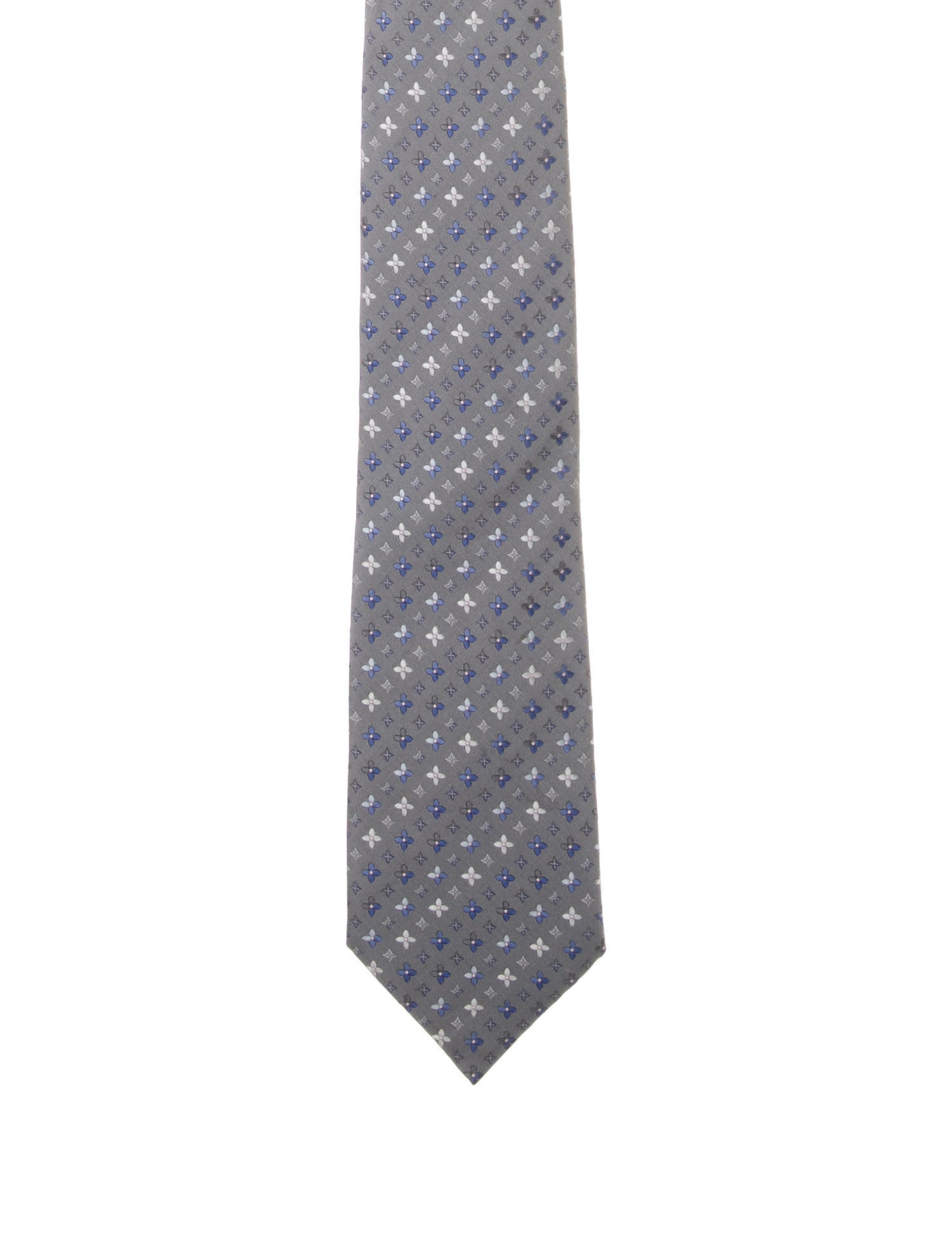 Louis Vuitton Silk Pattern Tie w/Tags