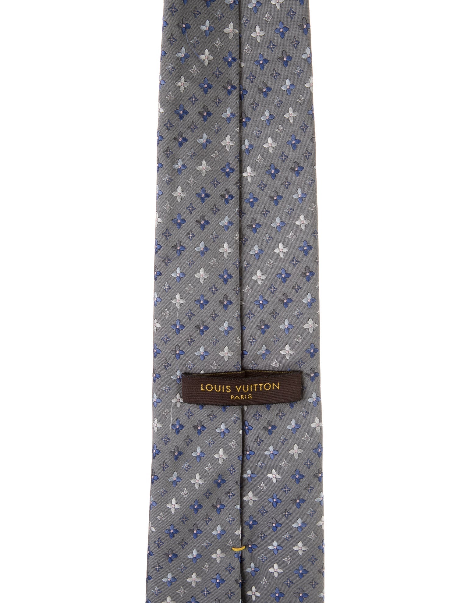 Louis Vuitton Silk Pattern Tie w/Tags