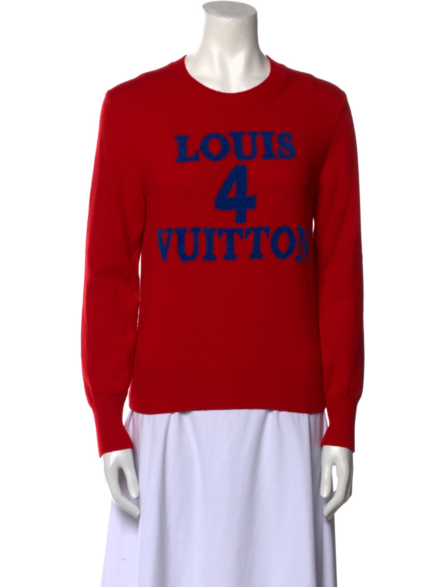 Louis Vuitton 2023 Graphic Print Sweater