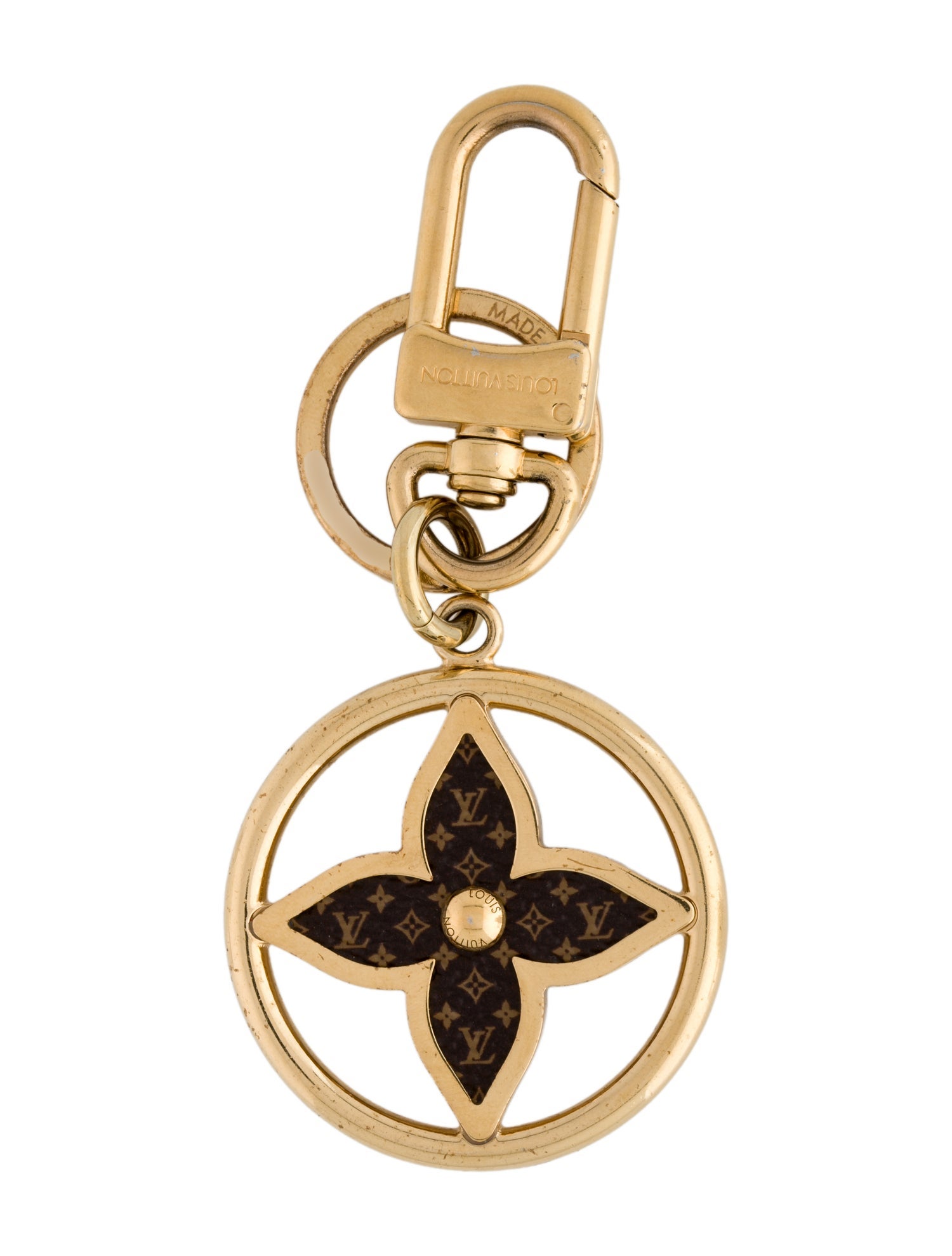 Louis Vuitton Puzzle Flower Monogram Key Ring