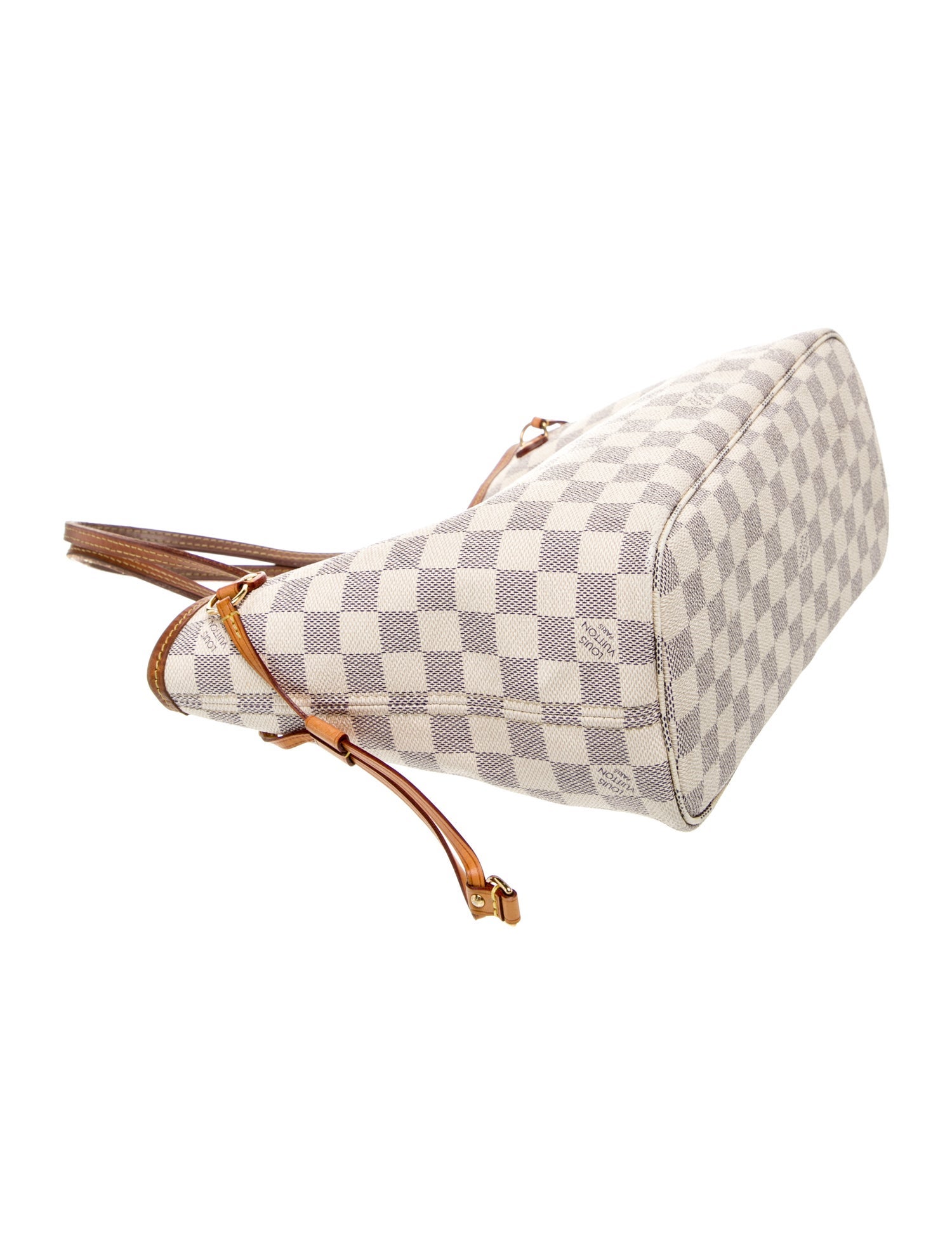 Louis Vuitton Damier Azur Neverfull w/Pouch PM