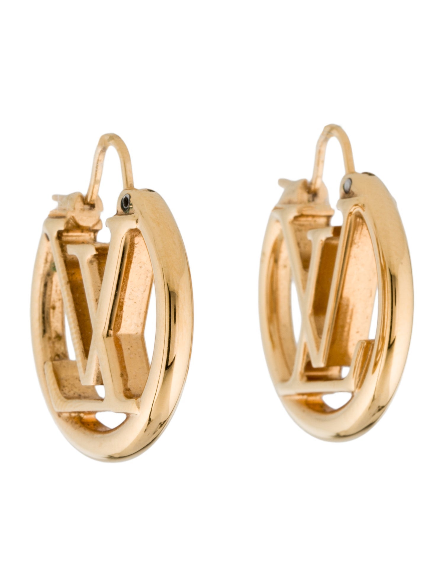 Louis Vuitton Louise PM Hoop Earrings