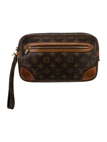 Louis Vuitton Clutches LV Monogram Marly Dragonne Vintage