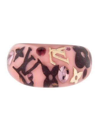Louis Vuitton Crystal & Resin Inclusion Ring