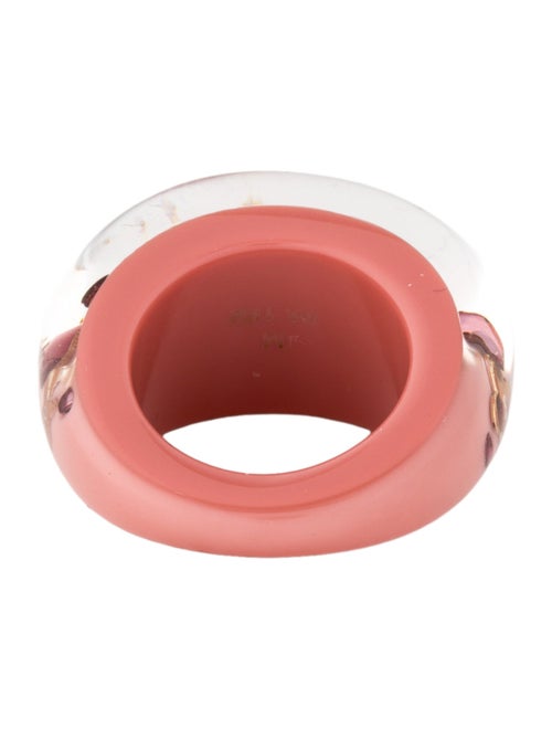 Louis Vuitton Crystal & Resin Inclusion Ring