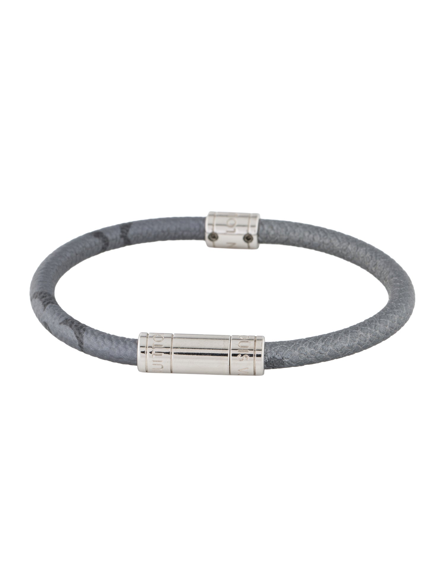 Louis Vuitton Leather Split Wrap Bracelet