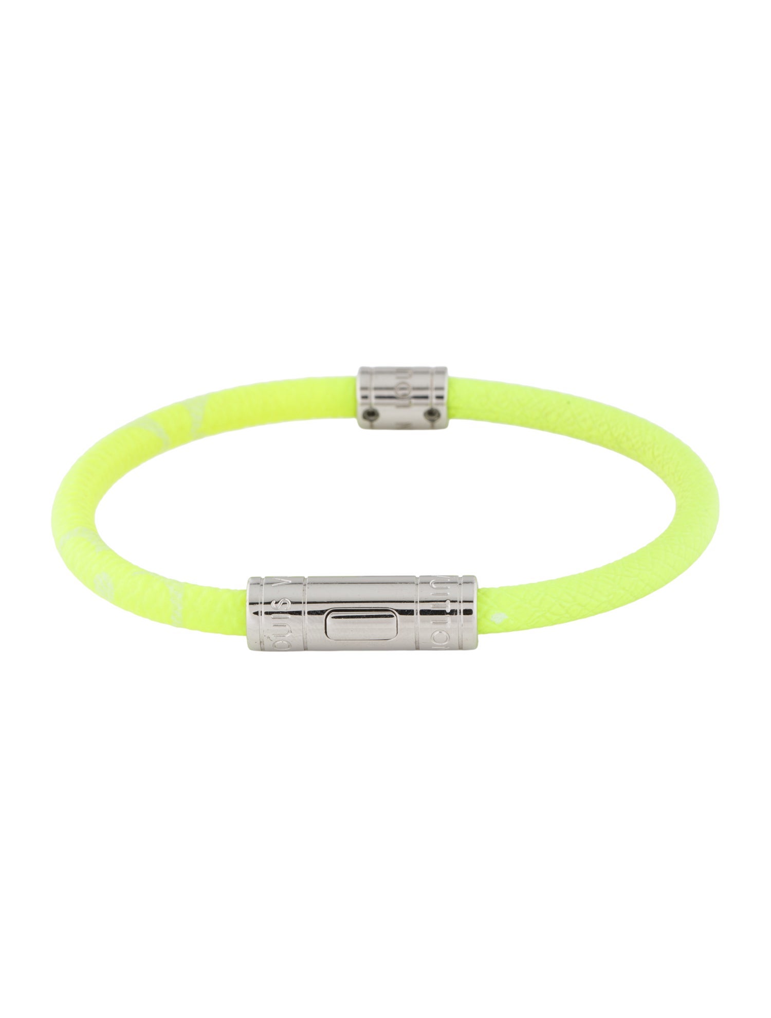 Louis Vuitton Leather Split Wrap Bracelet