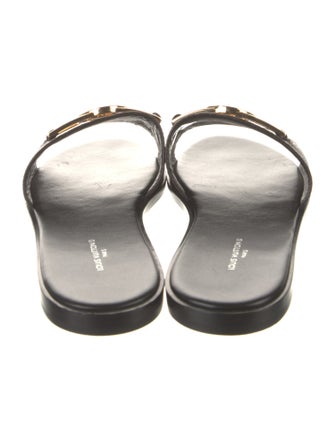 Louis Vuitton Monogram Pattern Slides