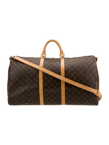 Louis Vuitton Weekenders LV Monogram Keepall Bandouliere 60 Vintage