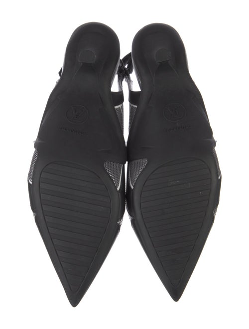 Louis Vuitton 2022 LV Monogram Slingback Pumps