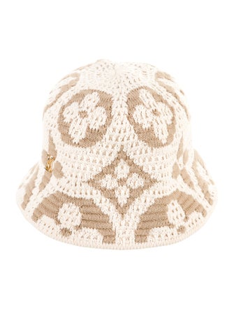 Louis Vuitton Knit Monogram Seaview Bucket Hat