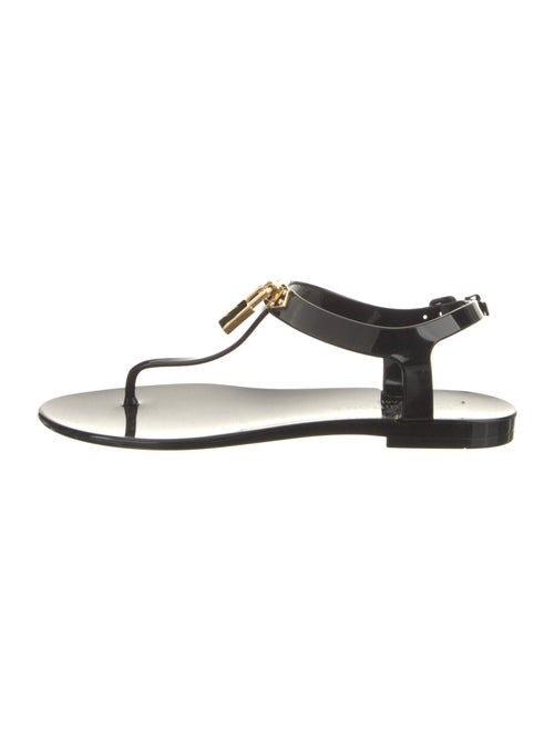Louis Vuitton Acrylic T-Strap Sandals