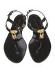 Louis Vuitton Acrylic T-Strap Sandals