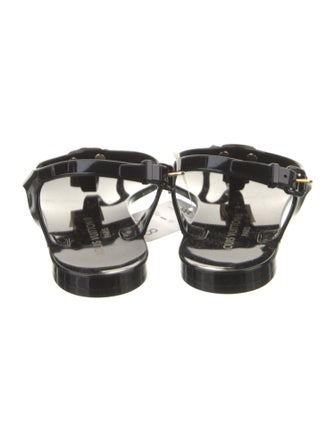 Louis Vuitton Acrylic T-Strap Sandals