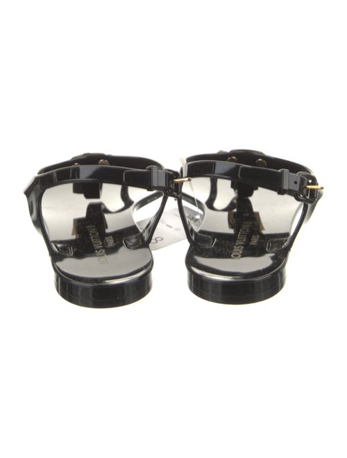Louis Vuitton Acrylic T-Strap Sandals