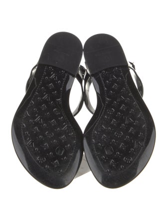 Louis Vuitton Acrylic T-Strap Sandals