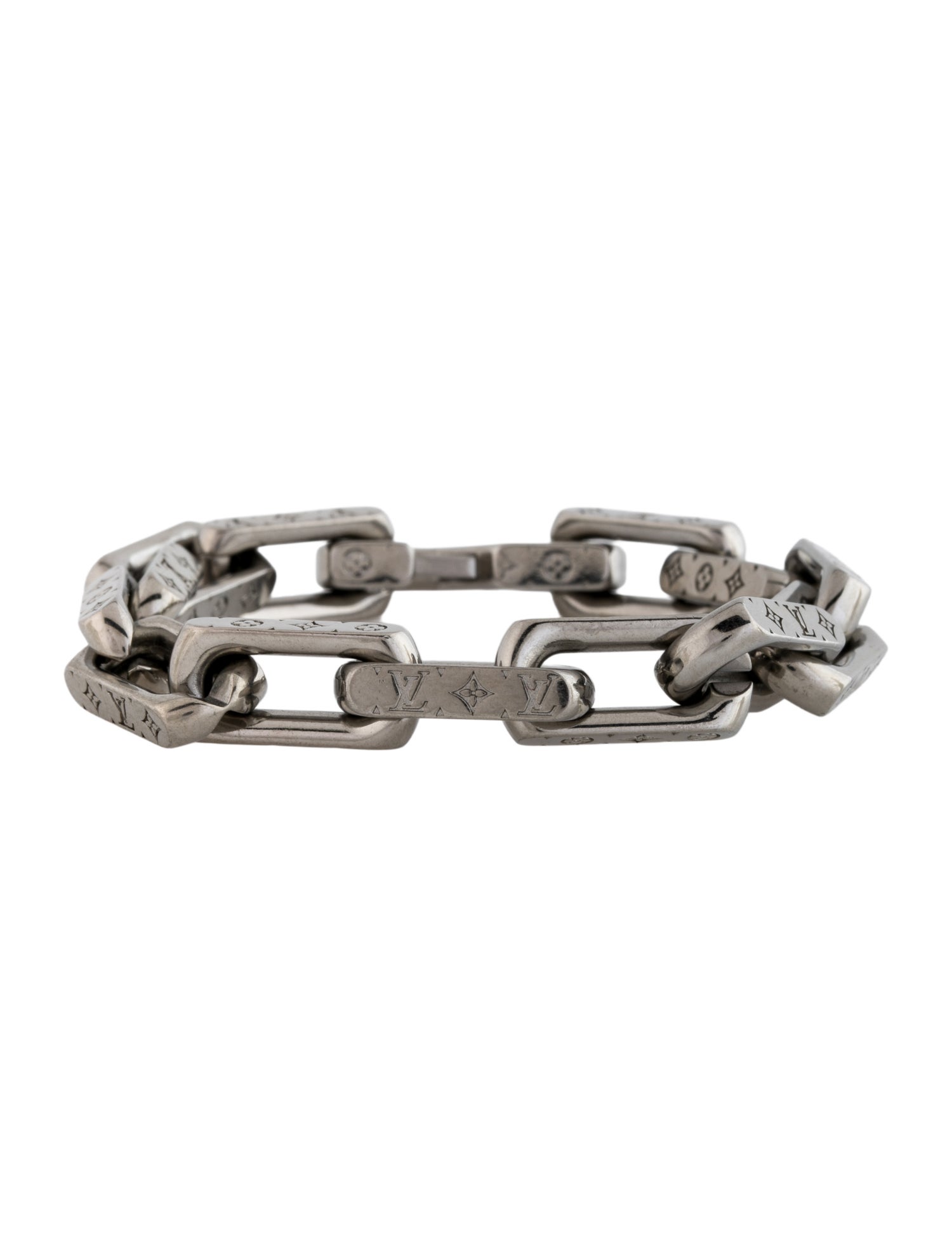 Louis Vuitton Monogram Chain Link Bracelet