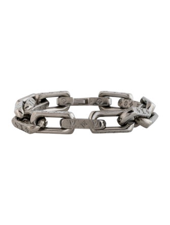 Louis Vuitton Monogram Chain Link Bracelet