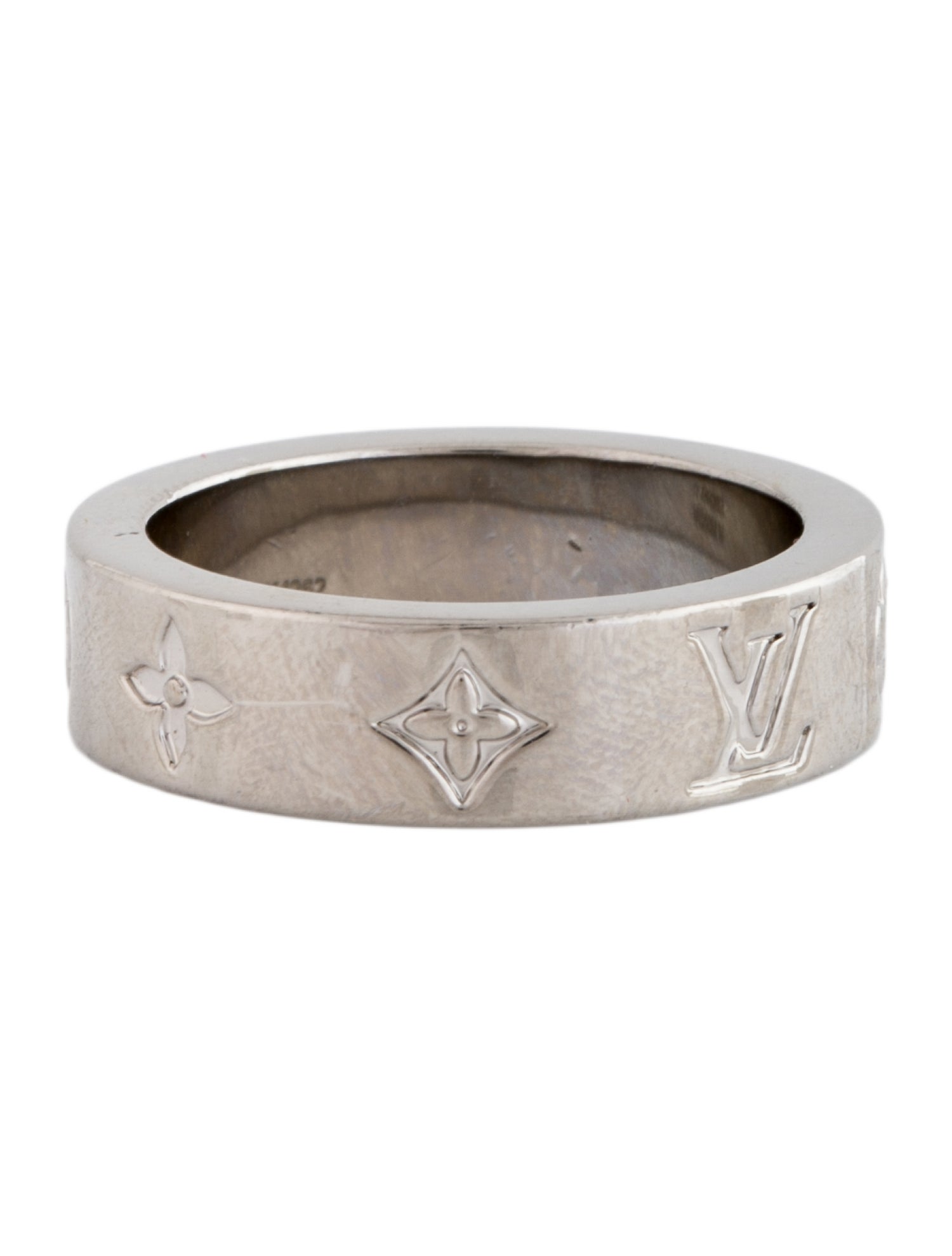 Louis Vuitton LV Thin Mosaic Band Ring