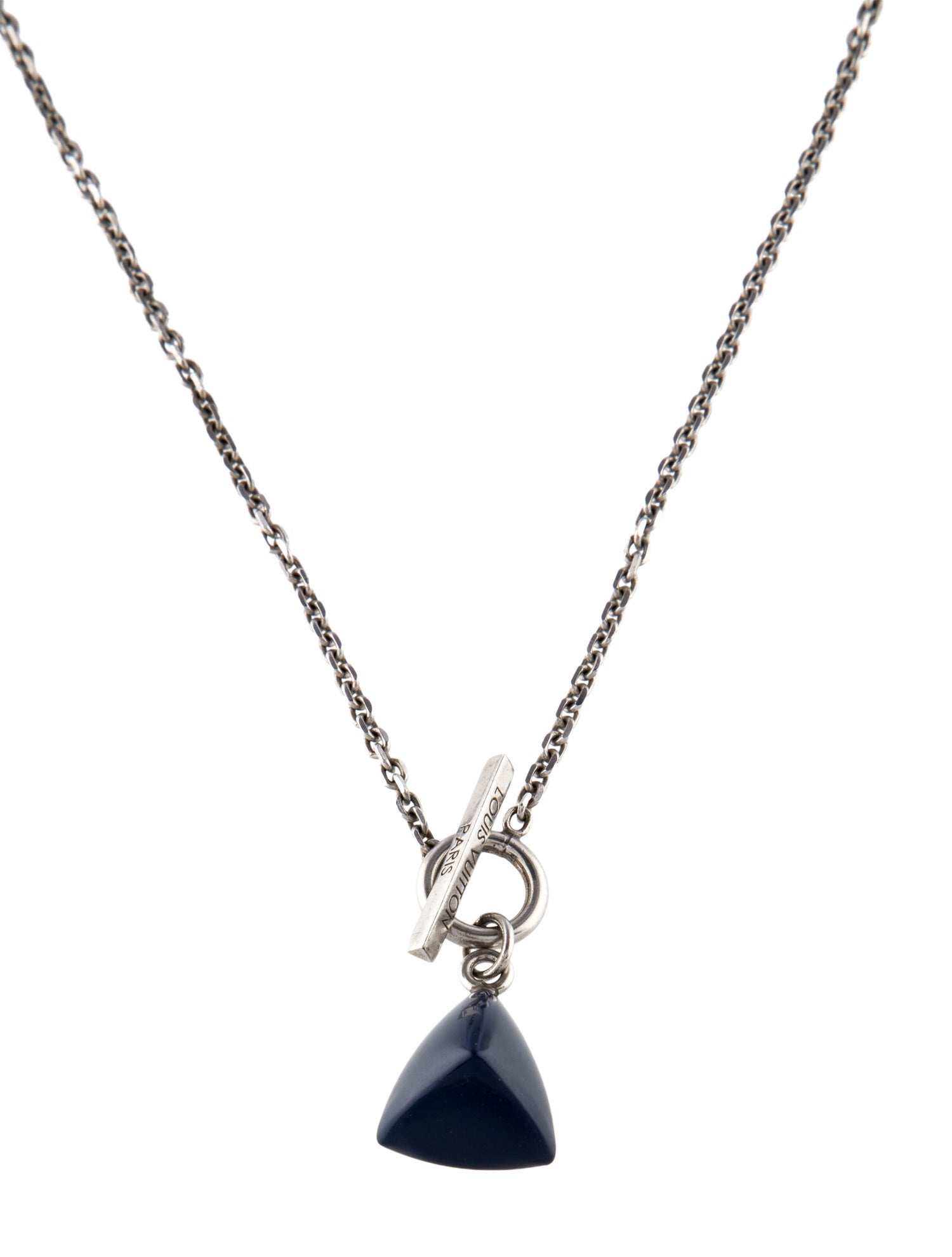 Louis Vuitton Resin LV Cup Toggle Pendant Necklace