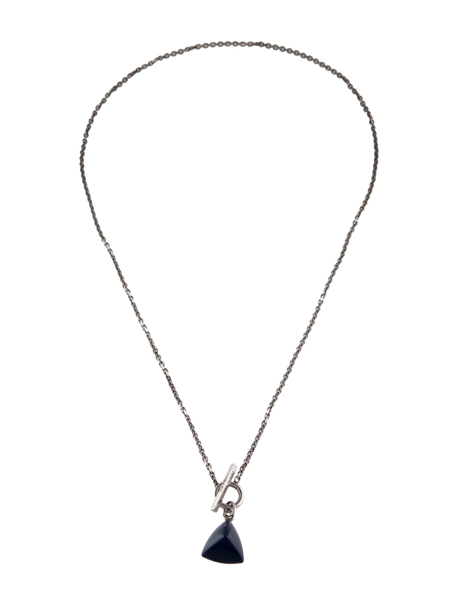 Louis Vuitton Resin LV Cup Toggle Pendant Necklace