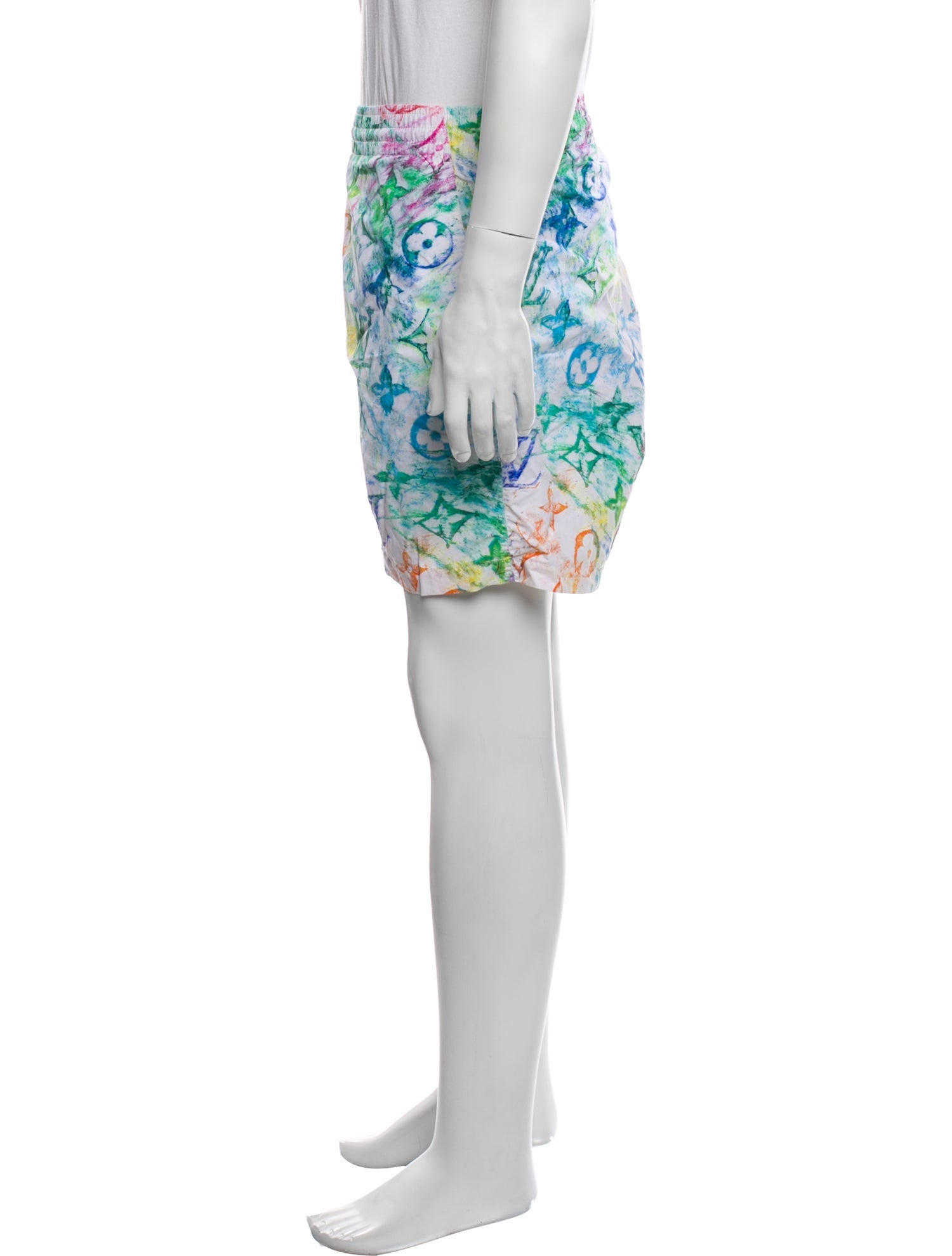 Louis Vuitton 2021 Monogram Watercolor Swim Trunks