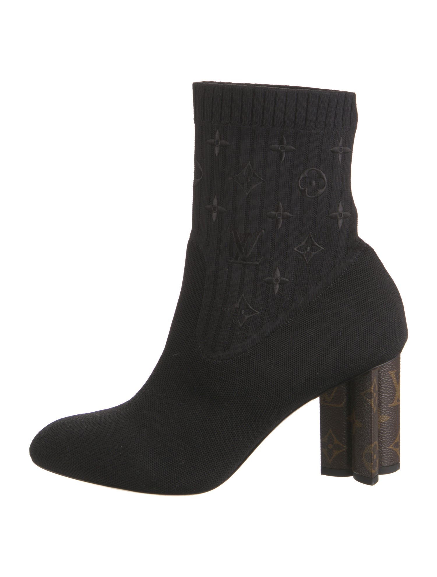 Louis Vuitton LV Monogram Sock Boots