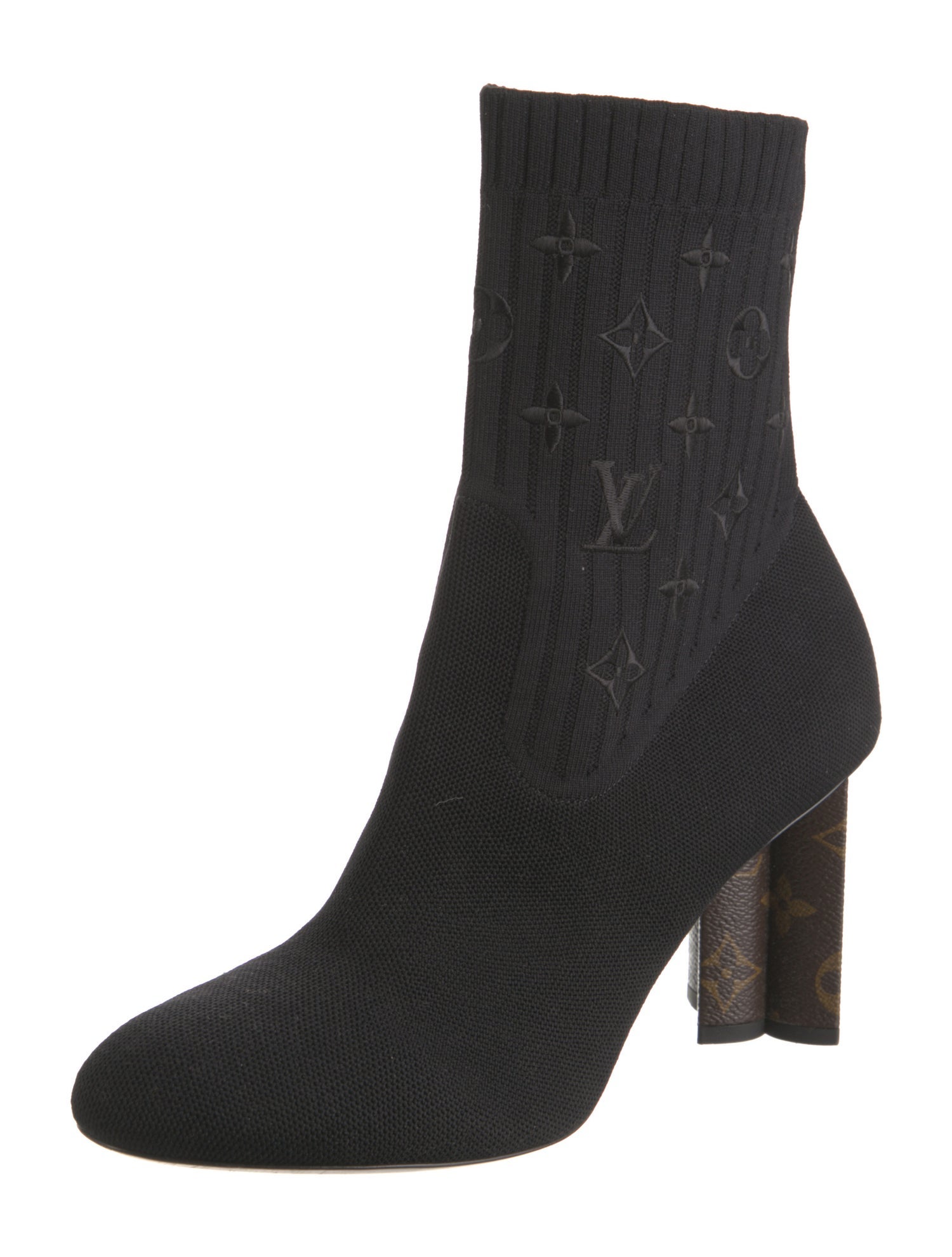 Louis Vuitton LV Monogram Sock Boots
