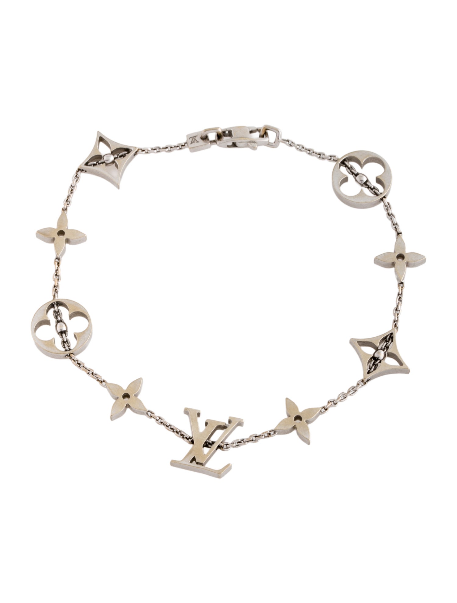 Louis Vuitton 18K Idylle Blossom Monogram Station Bracelet