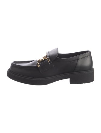 Louis Vuitton LV Monogram Leather Loafers
